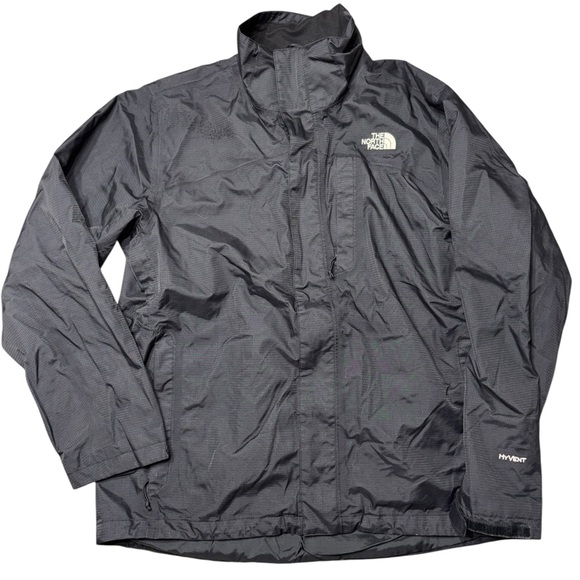 The North Face Other - The North Face Men's Black Full Zip Hyvent Jacket Size Large
